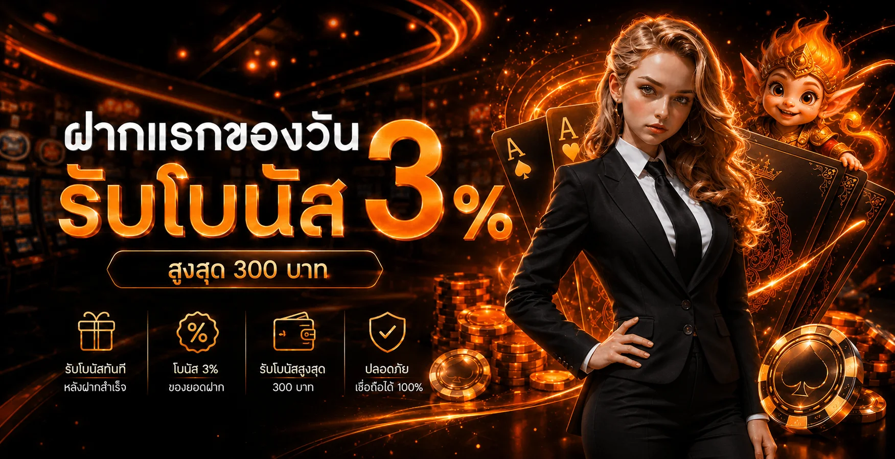 แบนเนอร์สิทธิพิเศษและความปลอดภัยสำหรับผู้ใช้ fast356